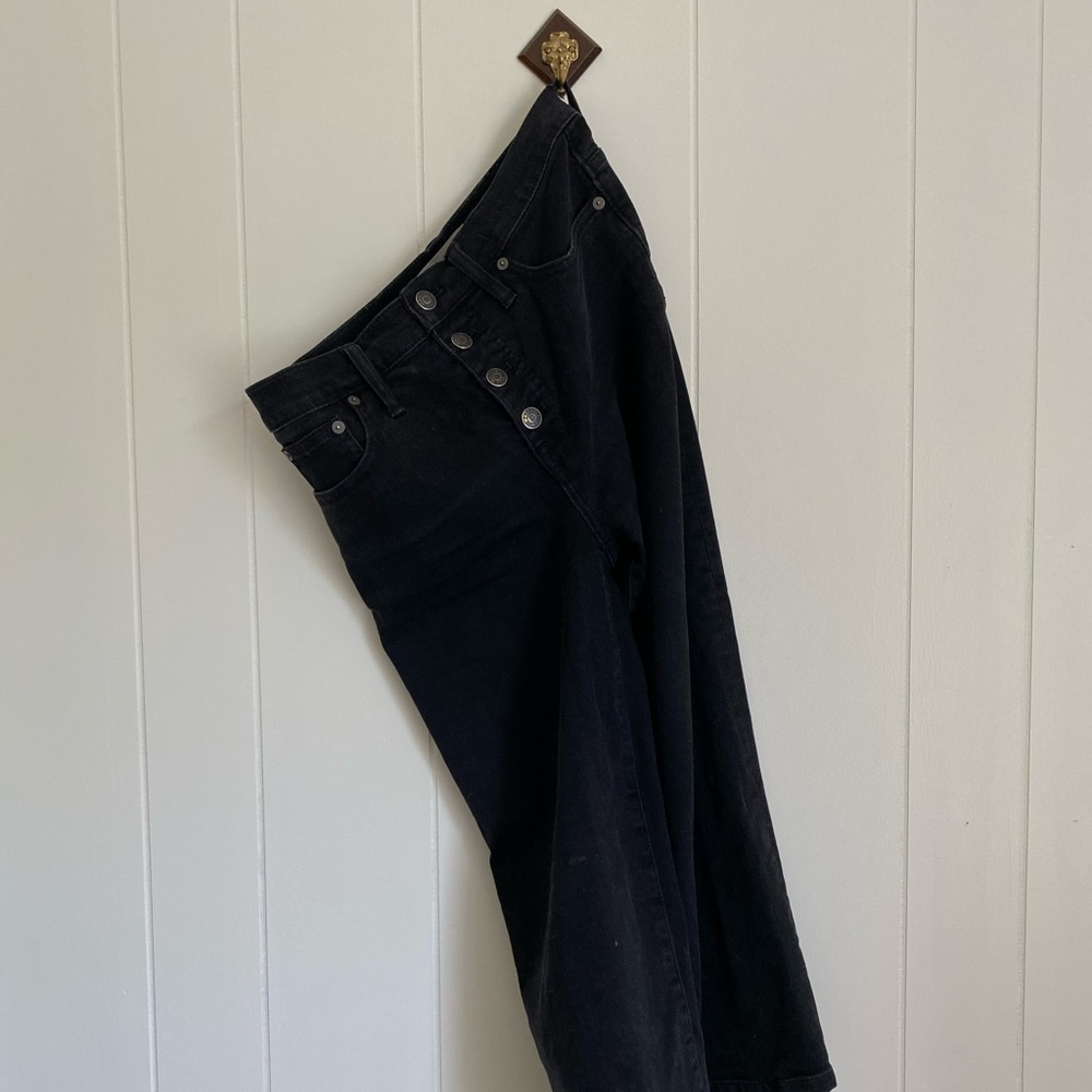 Madewell Wide-Leg Crop Jeans